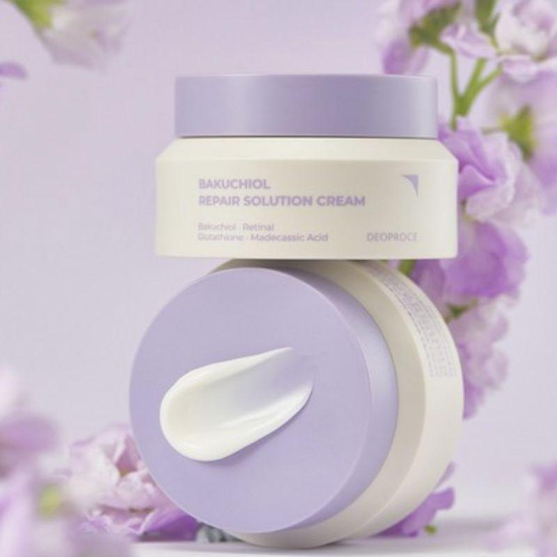 DEOPROCE Bakuchiol Repair Solution Cream 50ml 1pcs