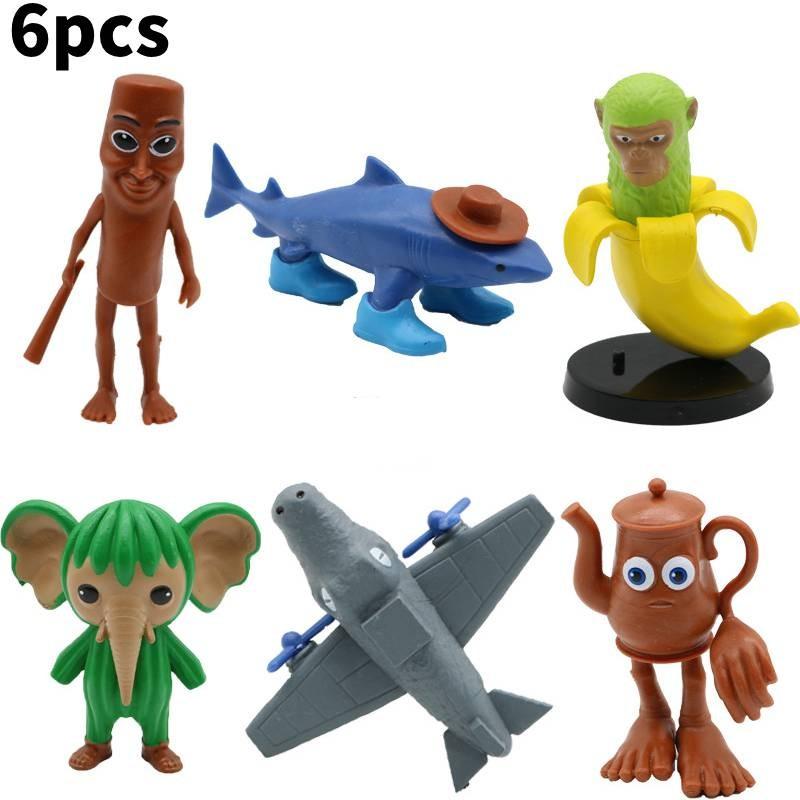 

Экшн Фигурка Тунгтунгтунг Сахур Мультяшная Модель Игрушка Украшение Кукла Детский Подарок