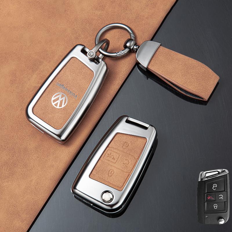 Pentru VOLKSWAGEN VW Carcasă Smart Key cu 4 Butoane Cover Shell Pentru Volkswagen VW Golf 7 ALLTRACK MK7 Tiguan SEAT Ateca Leon I