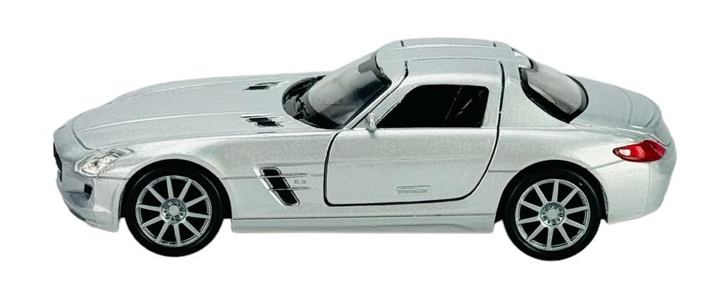WELLY MERCEDES-BENZ SLS AMG SILVER 1:34 43627