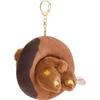San-X Rilakkuma Rilakkuma X Mister Donuts Hanging Plush Toy Brown Bear Chocolate Fashion 110x100x110mm