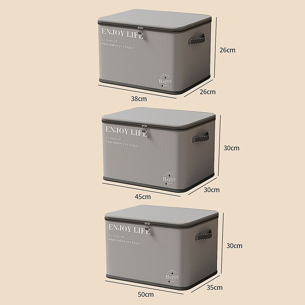 With Password Lock Clothing Storage Box Wardrobe Organizing Container  Home Clothes Dividers