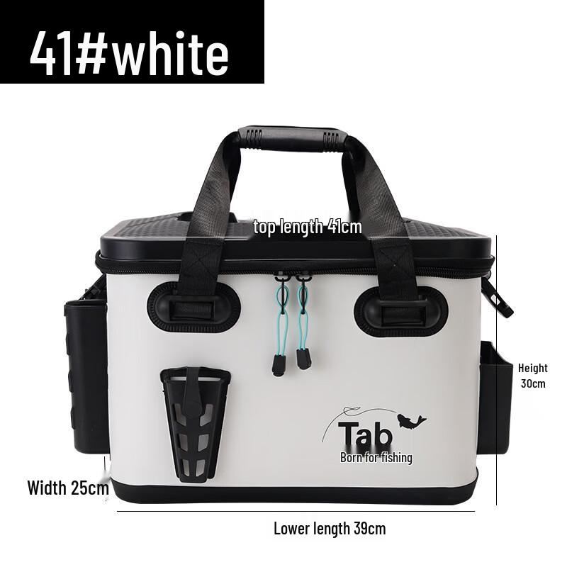 Brangdy Portable Live Fish Fishing Bucket with Seat