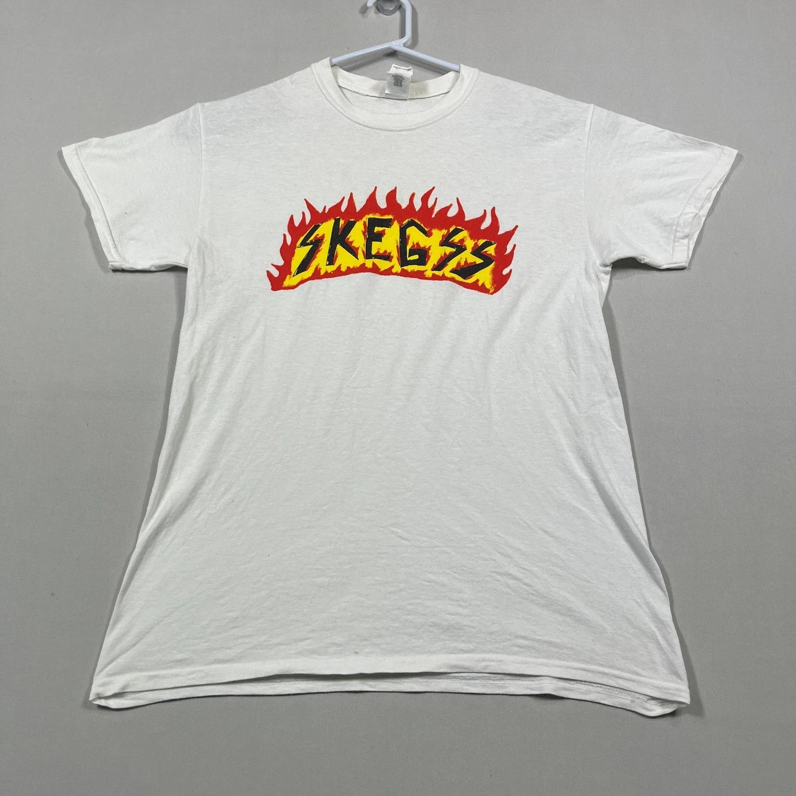 

Skegss Band T Shirt Aus Music Rock Gildan Genuine Cotton Tee Mens Medium M Slim 2XL
