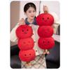 Red Tanghulu Shaped Plush Toy Cute Stuffed Doll Cartoon Kids Birthday Gifts