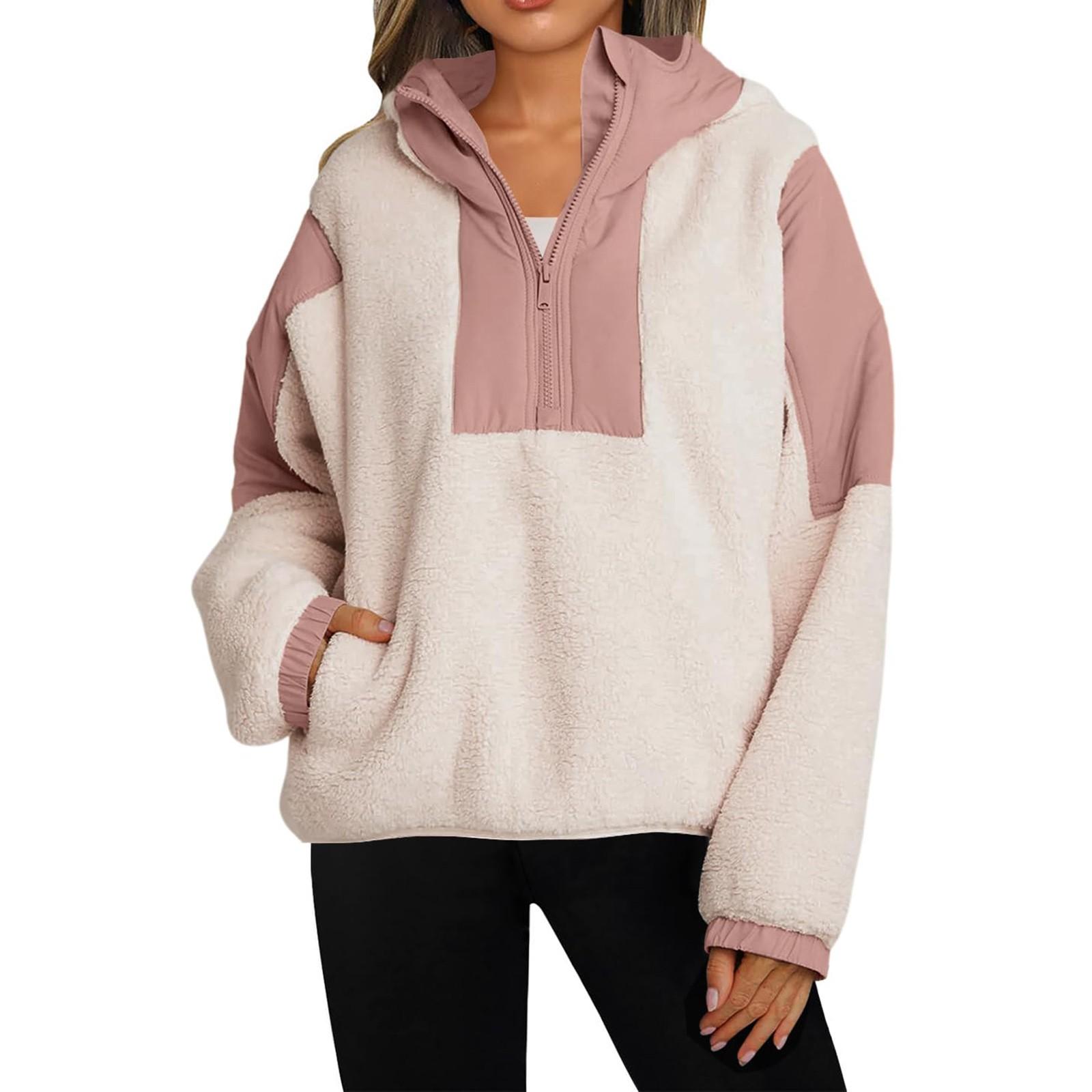 

Женские толстовки большого размера, флисовые толстовки, свитера с длинными рукавами, пуловер, осенняя одежда S