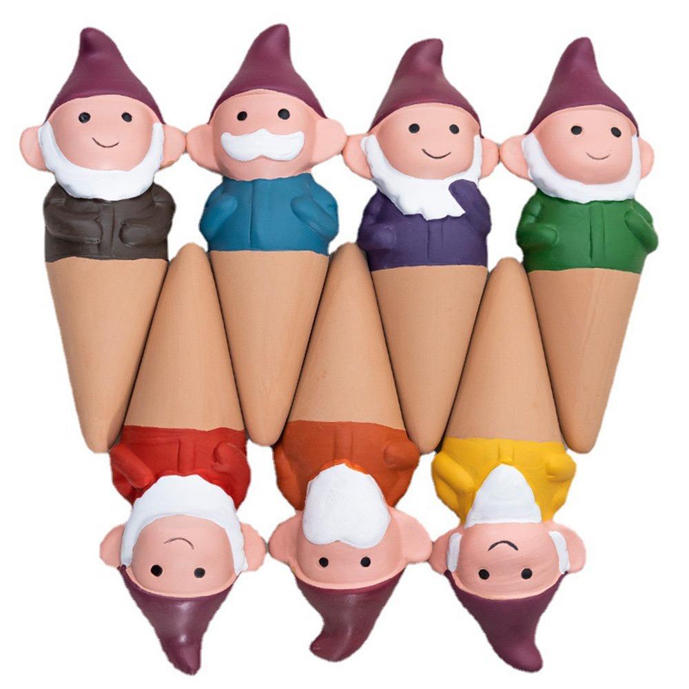 

Аксессуары для комнатных и уличных растений, садовые растения, самополивающиеся колышки, садовые принадлежности, глобусы для полива растений в форме гнома, простые в использовании белый