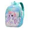 Large Capacity Childrens Backpack With Unicorn Print Design For Early School