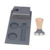 Graue Kaffee-Tampermatte, Pad, Silikon, Kaffee-Eckmatte, Kaffee-Tamperstation für Kaffee
