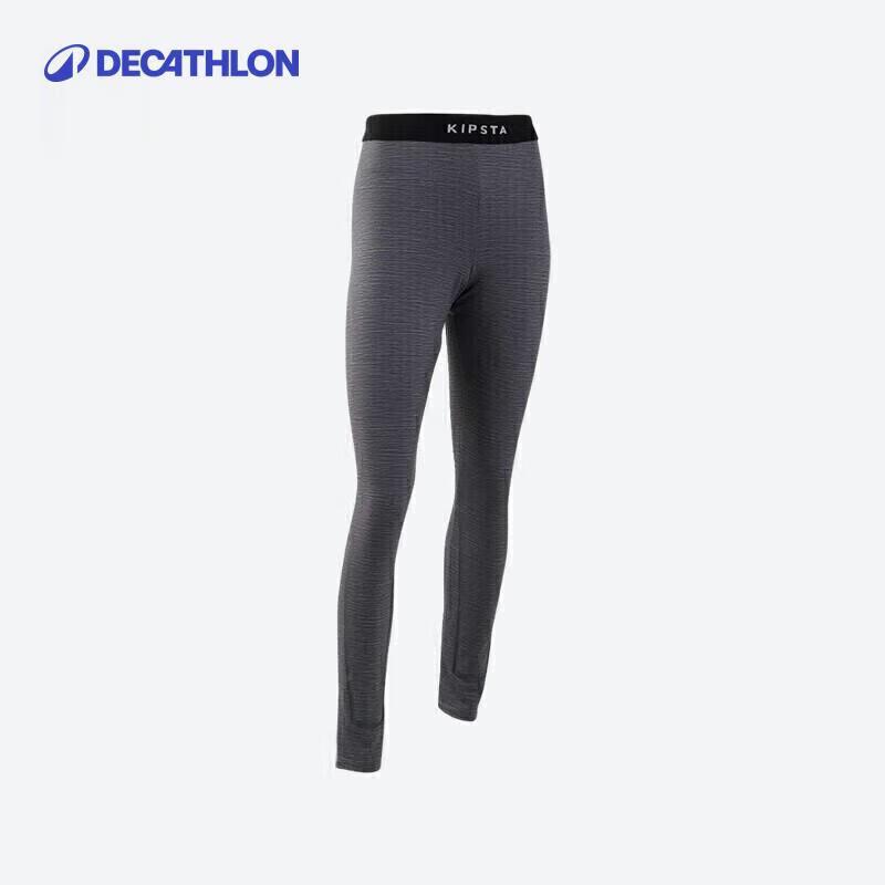 Lekkie spodnie kompresyjne treningowe dla chłopców Decathlon