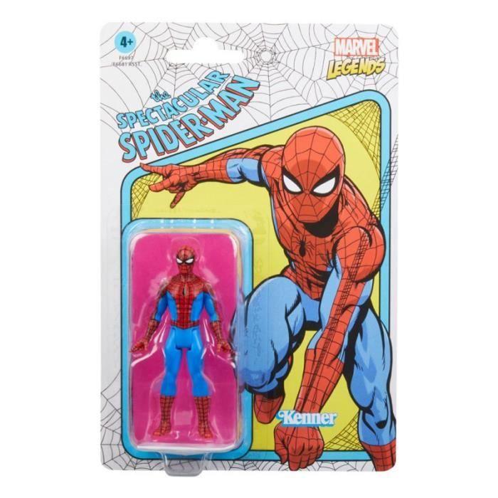 Figurine - Marvel - Spider-Man - 10 cm - Décoration premium - Points d'articulation multiples