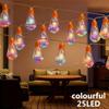 Solar Hemp Rope Fairy String Lights Waterproof Outdoor Decorative Lights for Patio Garden Party Decor