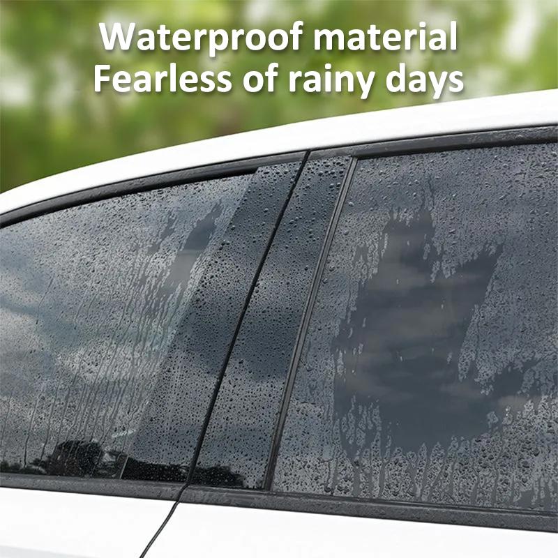 For Toyota Sienna XL Granvia XL40 AXLH40 ~2024 Window Trim Covers Window Pillars Column Exterior Decorative Car Accessorie