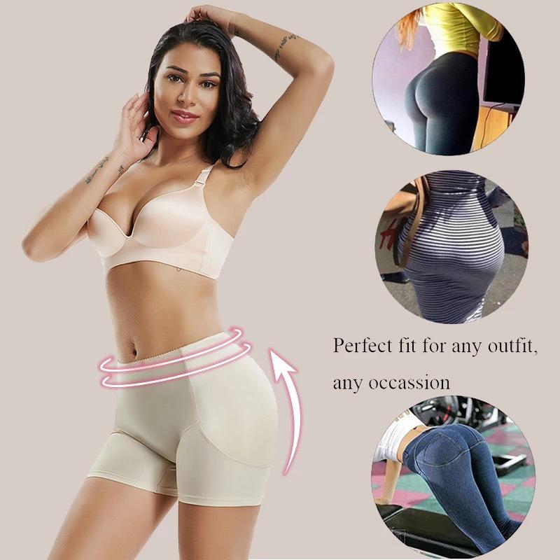 Women's Hip-enhancing Shapewear: Butt-lifting, Abdomen-reducing Pants with Fixed Sponge for Body Shaping