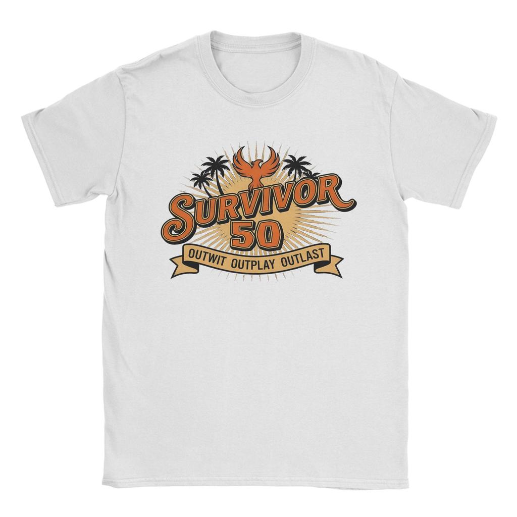 Unisex Women Survivor Season 50 T Shirt Cotton Graphic Print TShirt Clothing Outfits