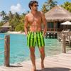 Fun and Quirky Fruit-themed Swim Trunks for Men 3D Print Fake Buttock Pattern Beach Party Board Shorts Novel Boyfriend Husband