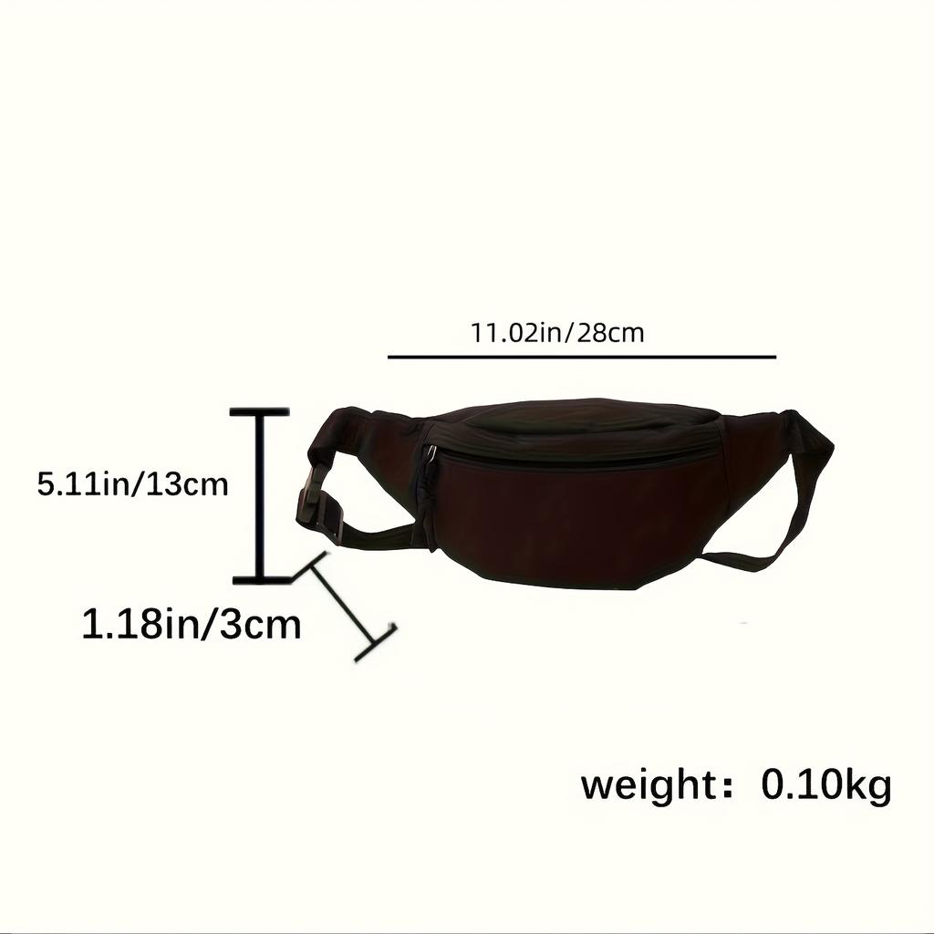 Outdoor waist bag, women's crossbody bag, chest bag, trendy single shoulder crossbody bag, fashionable travel mobile phone bag.