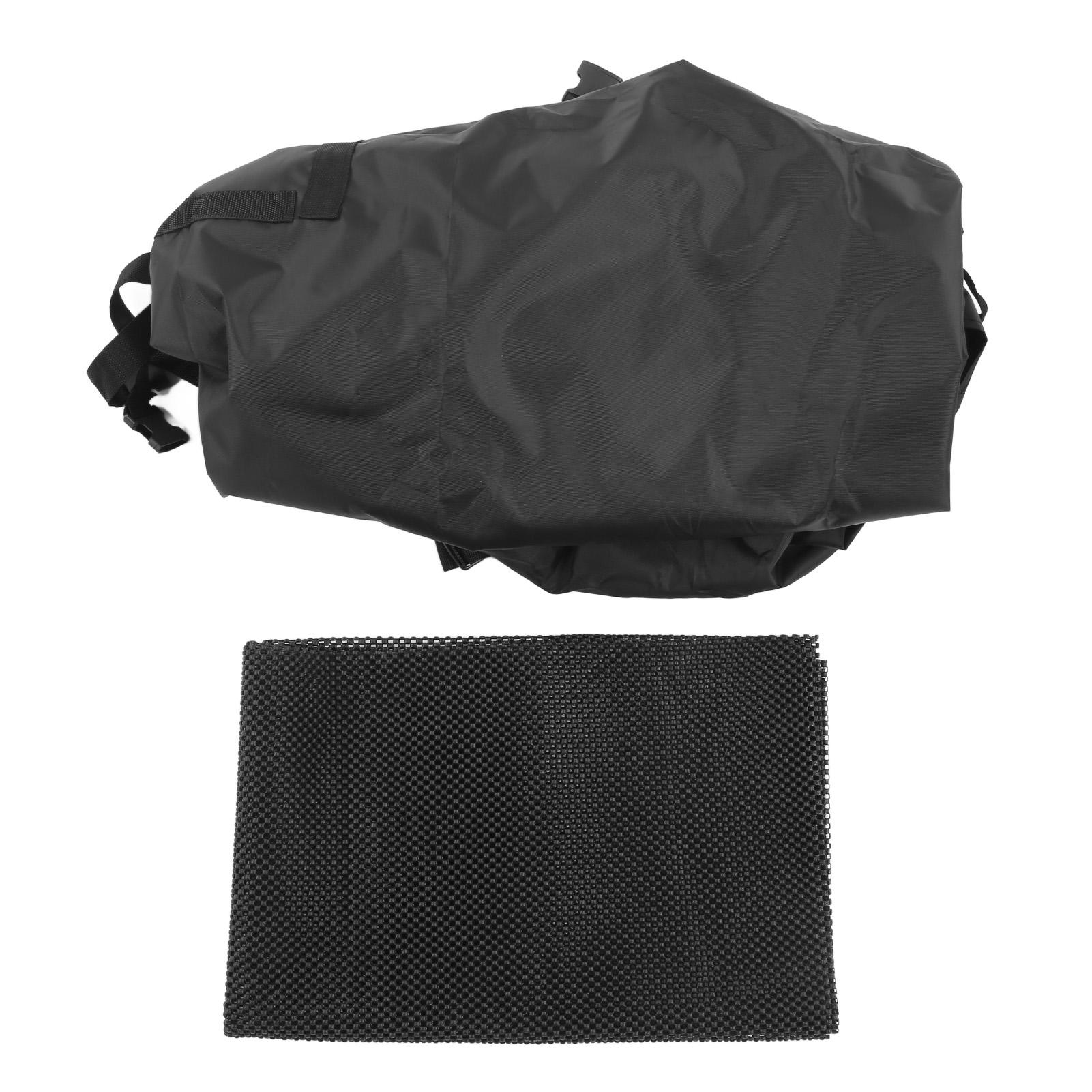 Car Roof Bag Waterproof Large Capacity 600D Oxford Cloth Dustproof Vehicle Cargo Carriers for Outdoor Travel