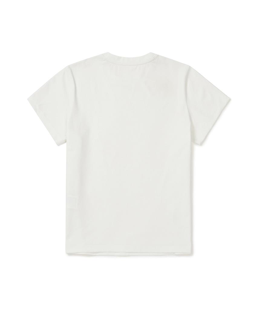 SNOWPEAK APPAREL Quick-Dry Women'S Basic Short Sleeve T-Shirt (S25Mwtts13) Off White