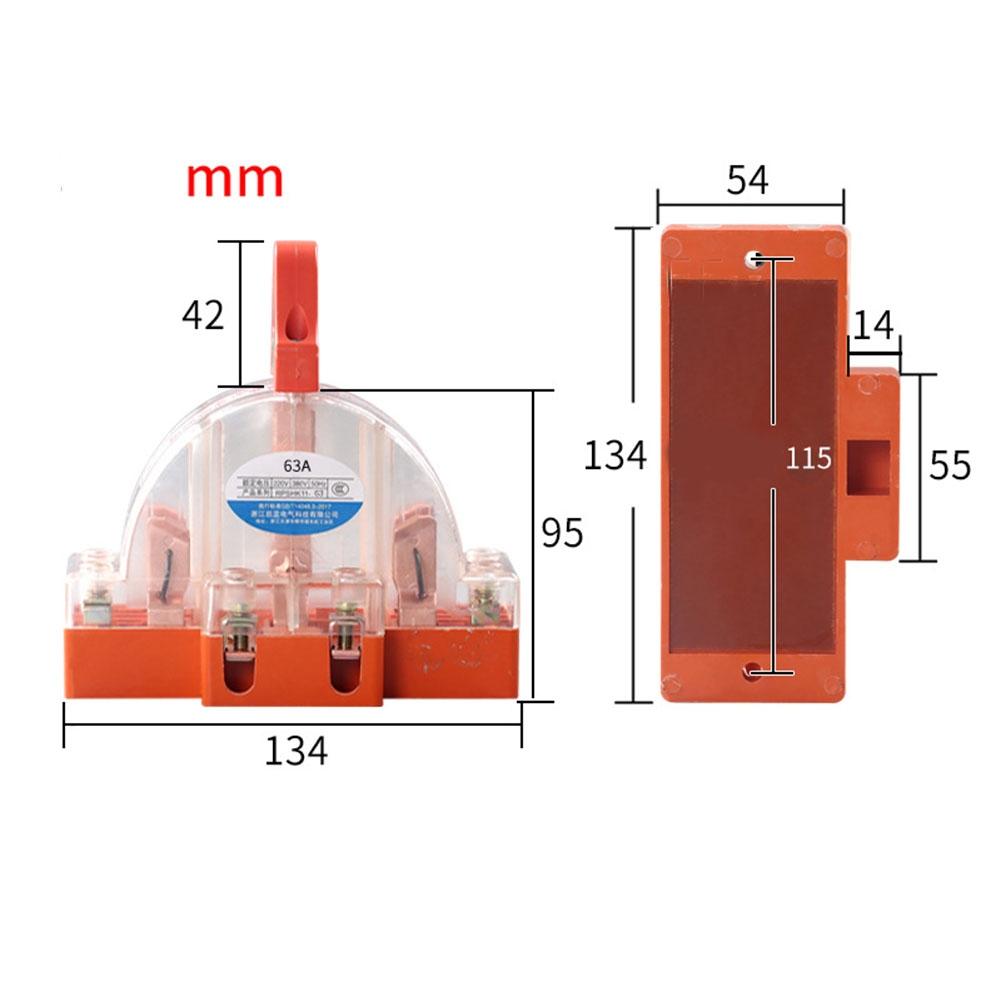 Disconnect Switch 50/60HZ Anti-Shock Plastic Shell