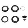 RISK Double Bearing Bike Headset for Straight Tube to Cone Tube Fork 44‑50.6mm with Original 1.25 Small Cone Tube