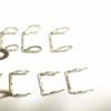 100PCS Diesel Engine Pump Injector Gaskets 166358H800 Copper Washers with Zinc Coated 16635-8H800
