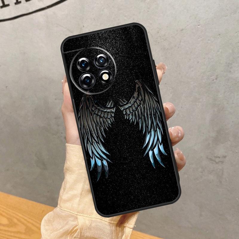 Wings Angel Devil Case For OnePlus 8 9 10 Pro 15 15R 13 R 12 11 13T 10T 8T Nord CE 5 2 3 4 Lite N20 N30 Cover