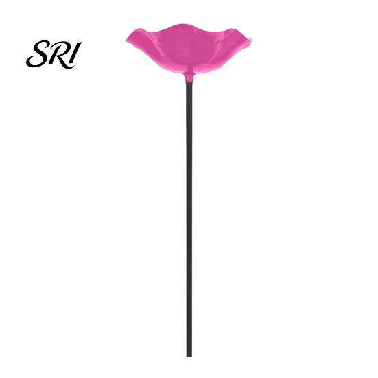 Patio Planter Accessory Handmade Flower Garden Stake Ground Insert Bee Butterfly Watering Station Decorative Pollinator Water Bird Bath Drinking Bowl