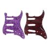 Electric Guitar Pickguard 11 Hole Plastic Front Pick Guard Replacement for  Guitars