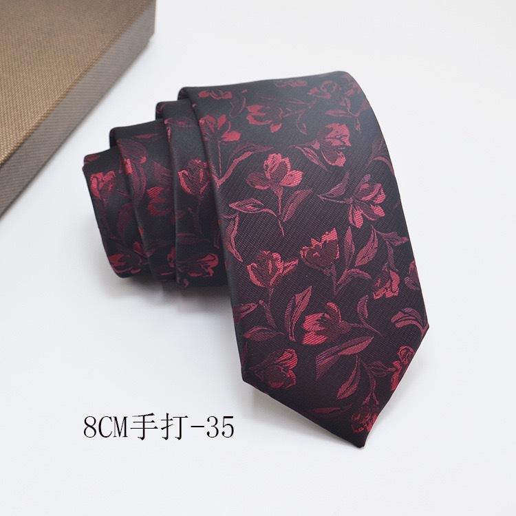 Formelles Hemd Business Krawatte Hochzeit Bankett Herren Polyester Handgebunden Lange Krawatte