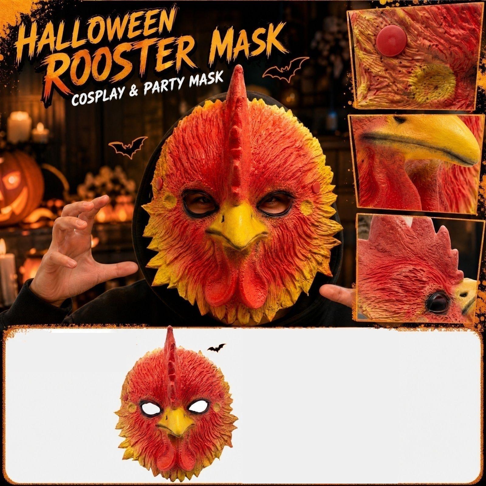 Rooster for Halloween and Animal Costume One Size