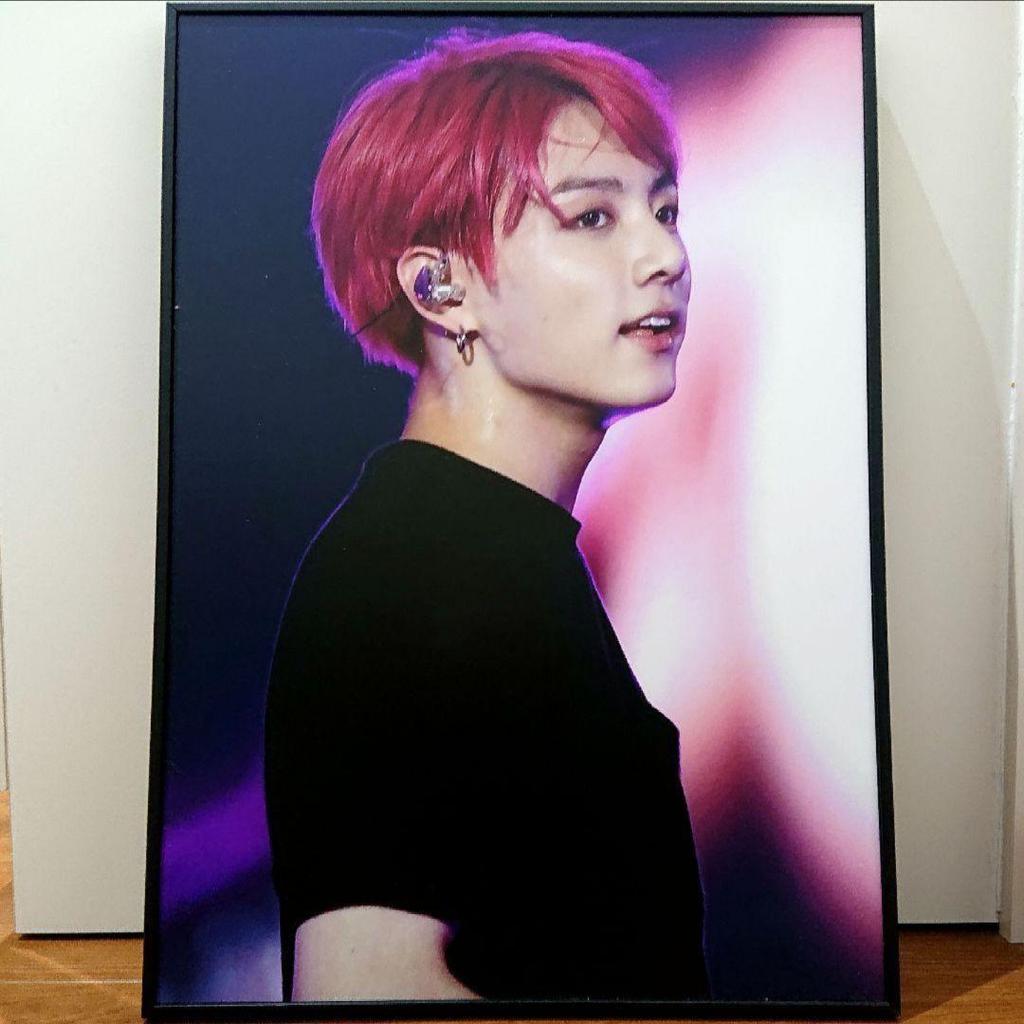 [USED] BTS Jungkook Picture Frame Master A3