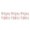 Cross-border Summer Manicure Nail Piece 3D Three-dimensional Relief Flower Fake Nail Shell Starfish Pure Handmade Wearing Nail Piece