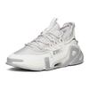 New Anta AT91 Anti-Slip Wear-Resistant Breathable Lightweight Low-Top Chunky Sneakers Women's Gray White 122148850-1