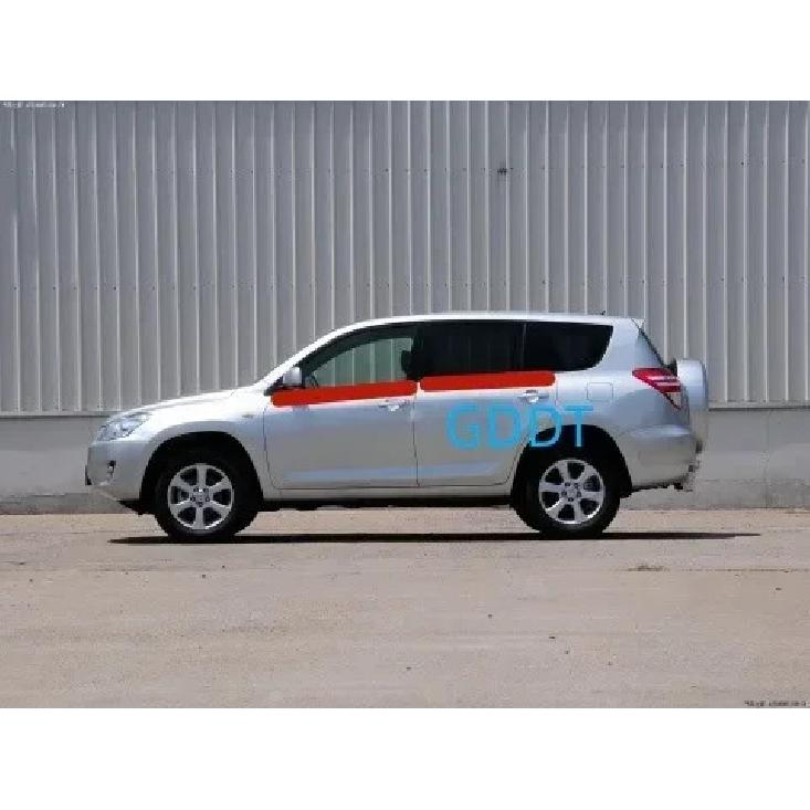 4 ks Gumové lišty vnějších oken USA nebo EU pro Toyota RAV4 2009-2012 75720-0R020 Ochrana skla Vodotěsná lišta pro sklo RAV-4 XA30