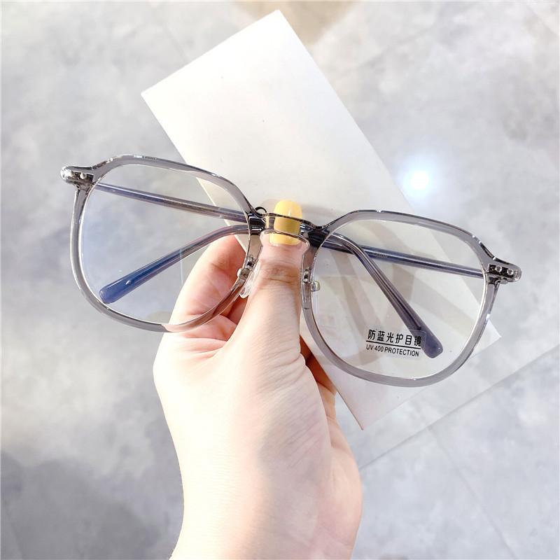 

Очки White Deer в черной оправе того же стиля, защищающие от синего света и радиации, простые очки для плоского лица, очки для близорукости, можно подобрать по диоптриям