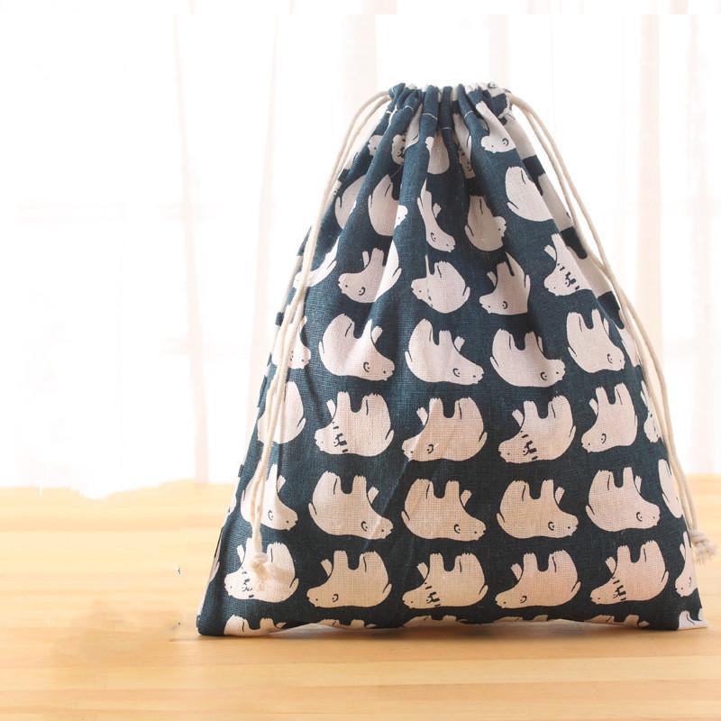 Borsa per scarpe da viaggio da donna alla moda Borsa per cosmetici portatile con coulisse Borsa per vestiti di qualità Custodia per trucco