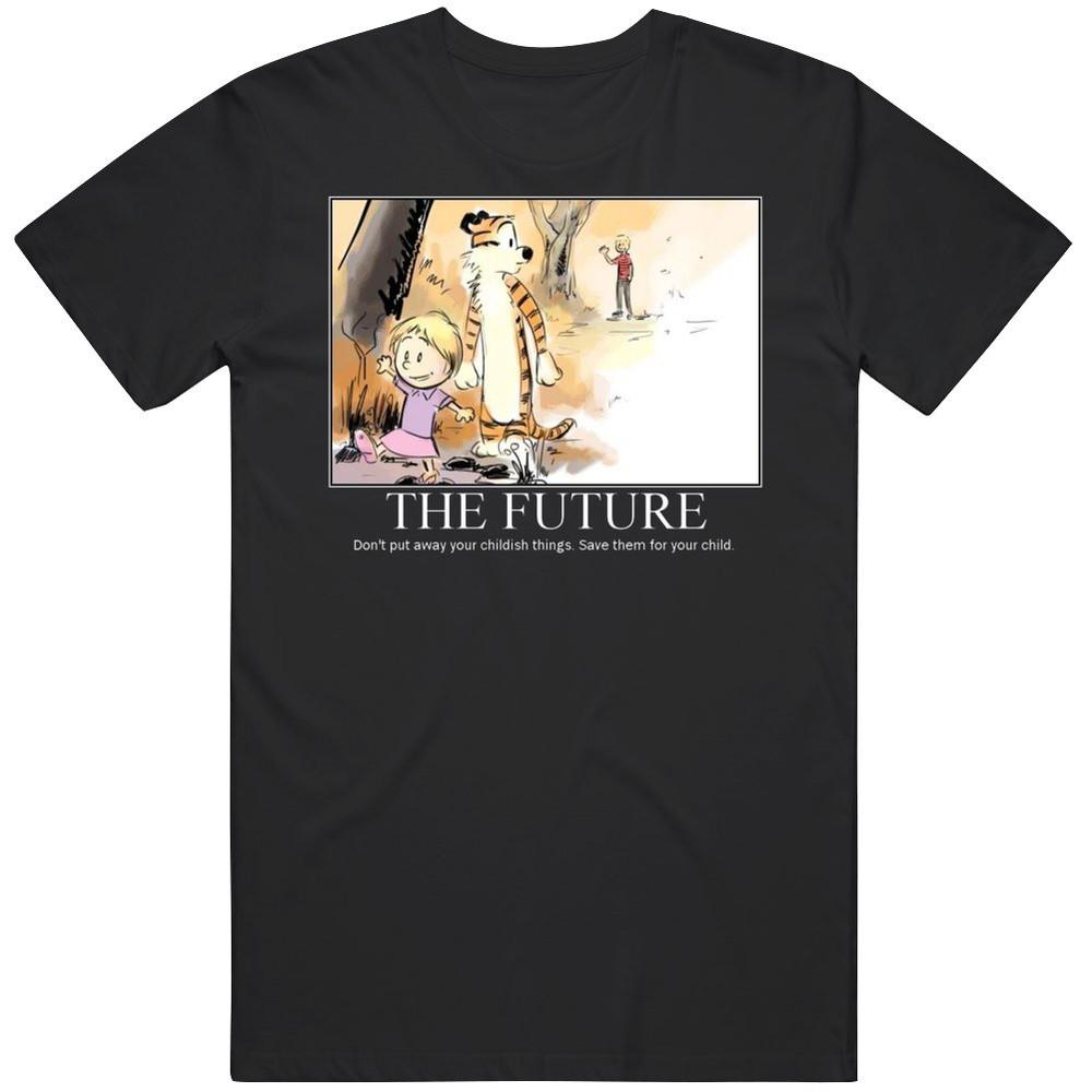 The Future Calvin And Hobbes T Shirt Unisex T-Shirt XXXL