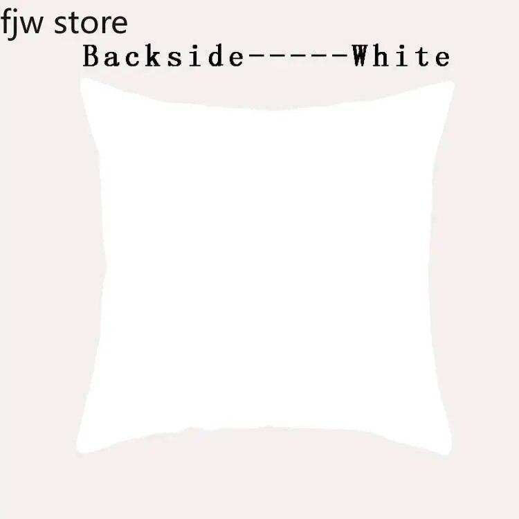Christmas Pillowcase Winter Snow Scene Santa Claus Print Pillowcase Living Room Sofa Cushion Cover Christmas Home Decoration