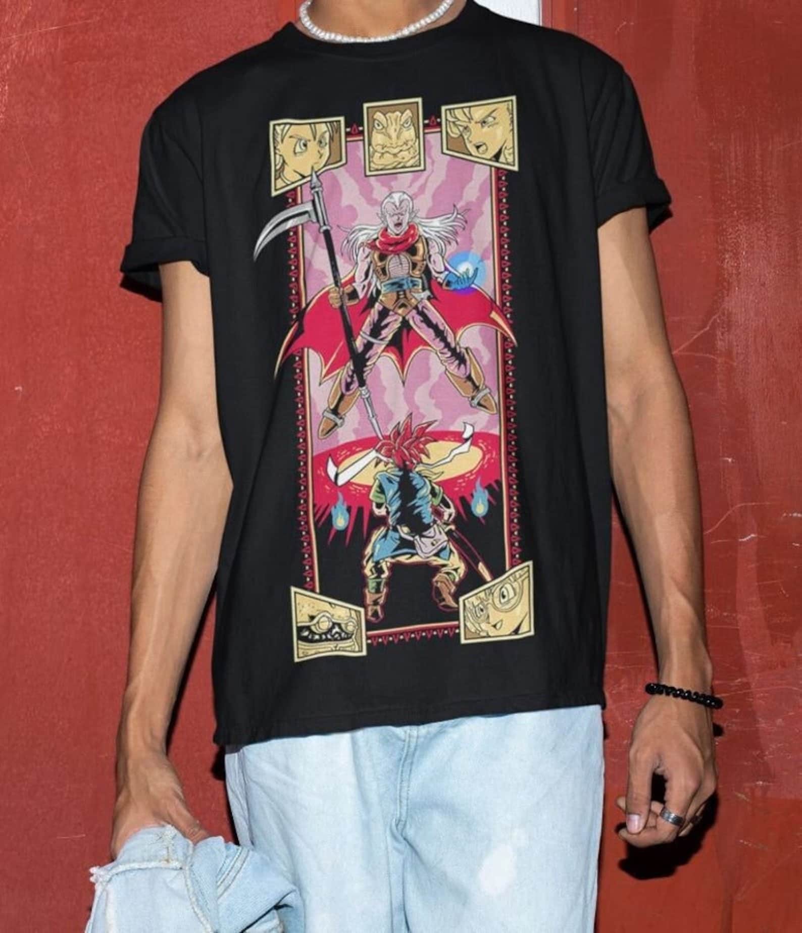 Unisex Chrono Trigger Retro Gaming T-Shirt 3XL