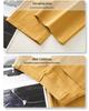 2025 Women's High-Waisted Yellow Wide-Leg Jeans: Slimming, Straight-Leg, Floor-Length, Spring Collection