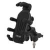 Motorcycle Fork Stem Phone Mount with Vibration Dampener High Speed Secure Lock Adjustable Mount for 4.9 to 8.1in