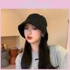 Korean Style Timeless Sun Protection Bucket Hat For Women With Wide Brim Vintage Design
