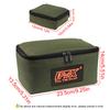 FTK Fishing Tackle Bag with 4 Small Pouches Fishing Reel Lure Storage Bag Pouch Fishing Tackle Organizer Bag