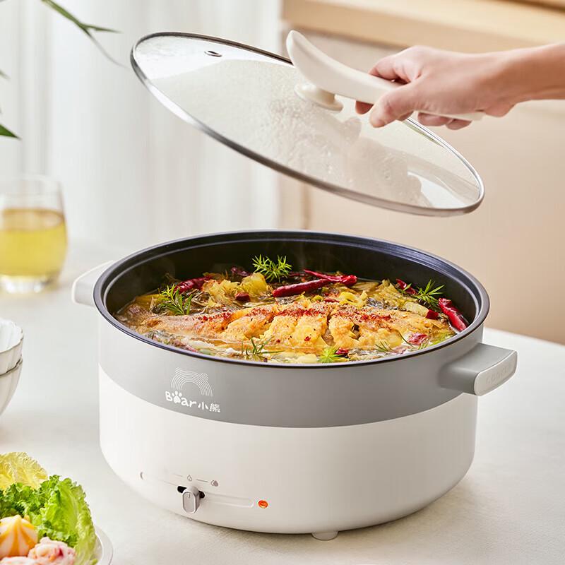 Bear 6L Multi-function Electric Cooking Pot CN plug (adapter included)