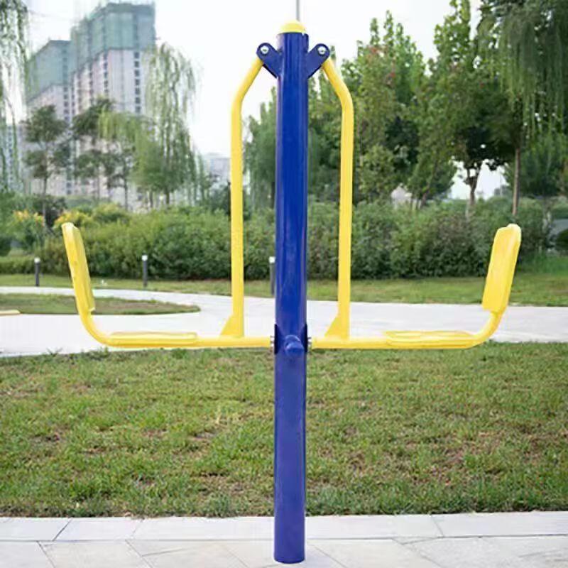 Magic Shark Outdoor Double Seated Leg Press