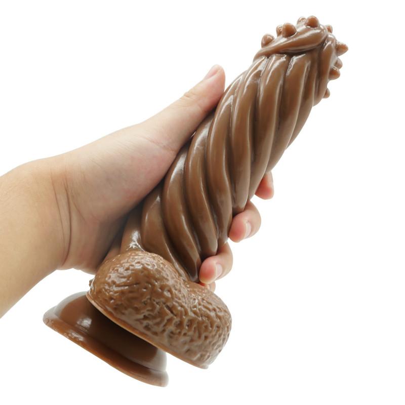 Animal Simulation Dildo Glans Penis with Spikes SM Anal Plug Penis Adult Sex Toys