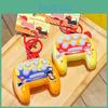 Letter Sausage Dog Cartoon Pattern Game Console Keychain Pendant For Fun Gifts