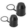 2pcs Car Tow Ball Cover Trailer Ball Cover Trailer Ball Cover Trailer Ball Cover