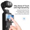 Shockproof High Definition Screen Guard 2.5D Rounded Edges Bubble Less Installation for Pocket 3 Enhancing Durability